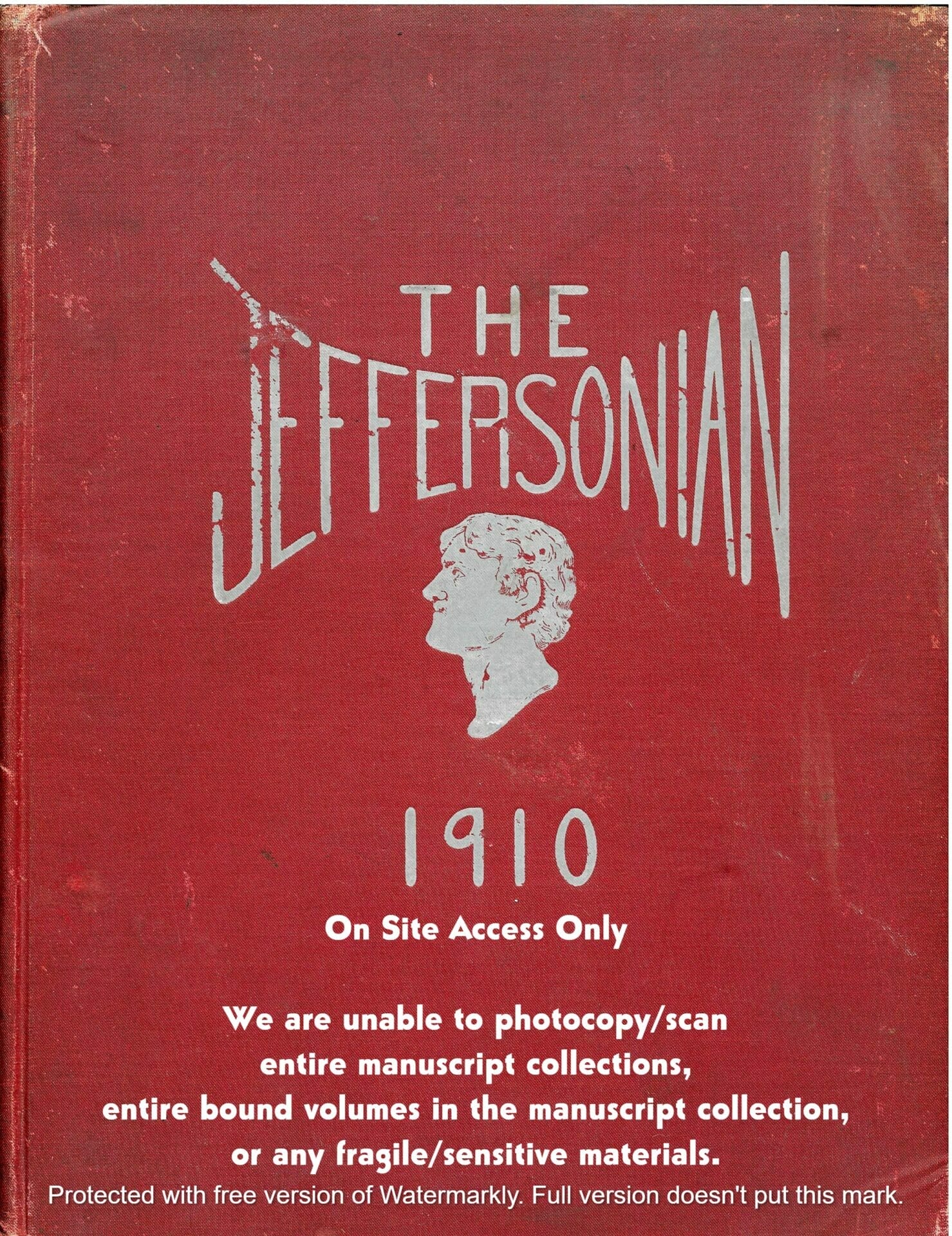 The Jeffersonian The Albemarle Charlottesville Historical Society