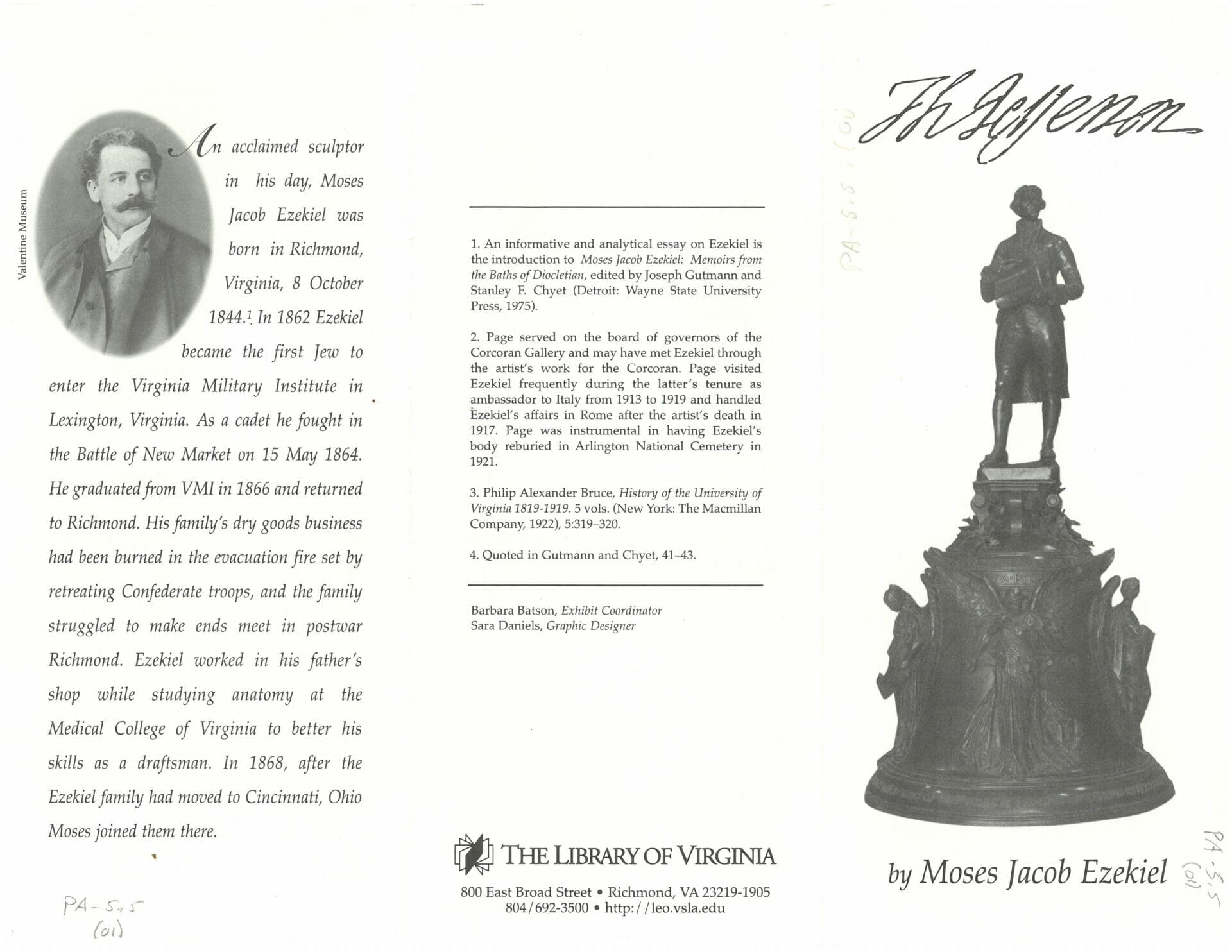 Statues and monuments collection Thomas Jefferson, Rotunda The