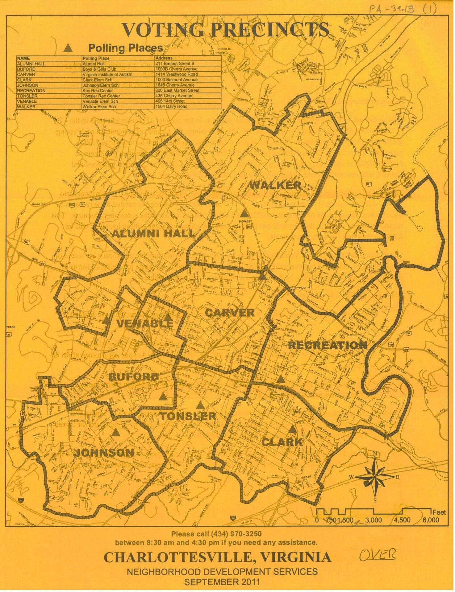City of Charlottesville collection Voting and elections The
