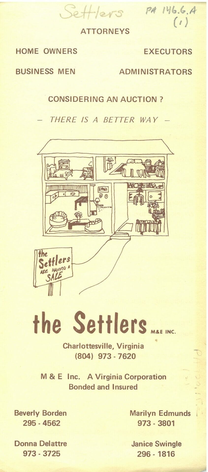 Retail collection Auctions and Estate Sales The Albemarle Charlottesville Historical Society