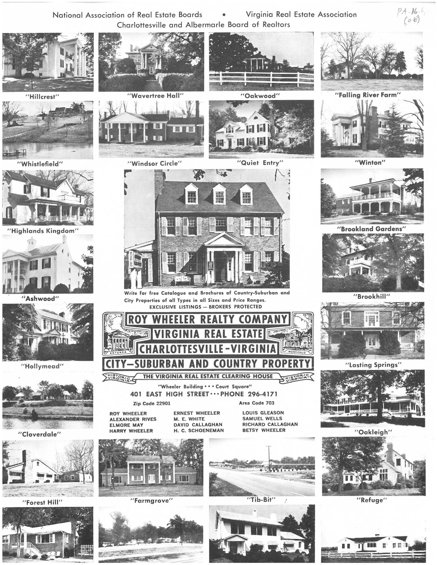 Real Estate Companies collection Roy Wheeler Realty The Albemarle
